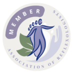 Association of reflexologists logo