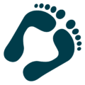 reflexology lymm logo white