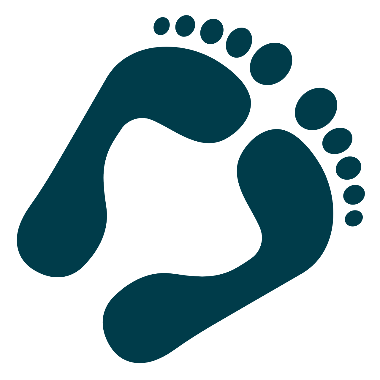 reflexology lymm logo white