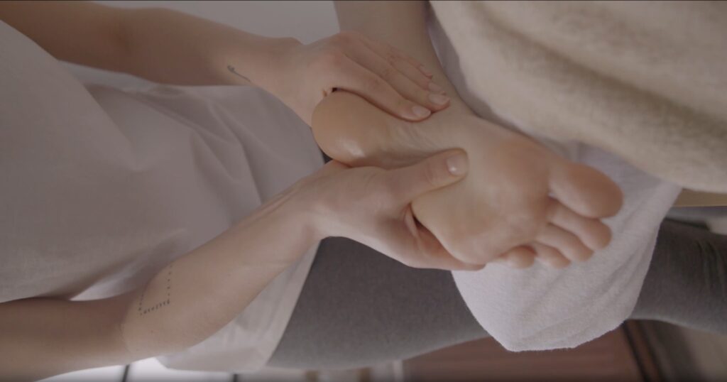 about reflexology lymm